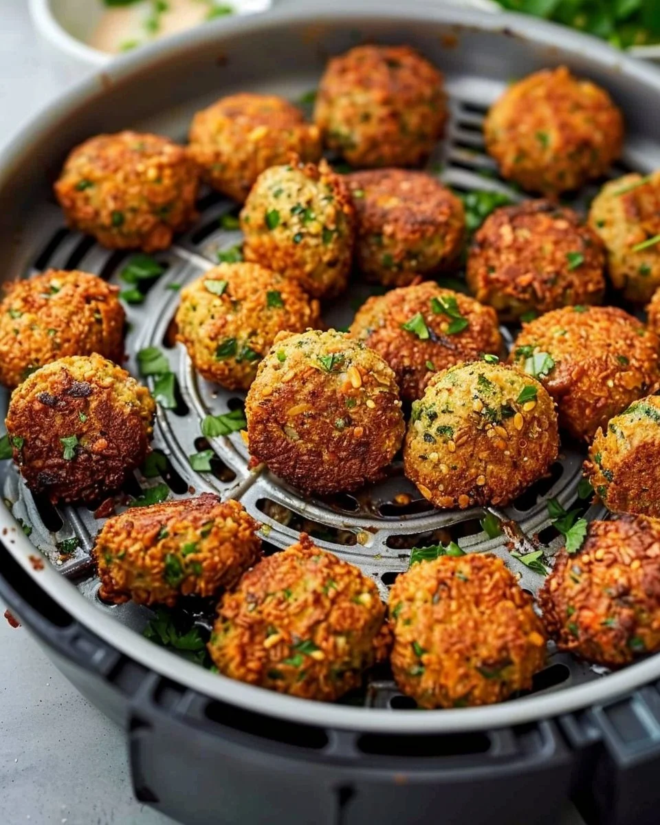 Air Fryer Falafel Recipe: Crispy, Healthy (Gluten-Free, Vegan)
