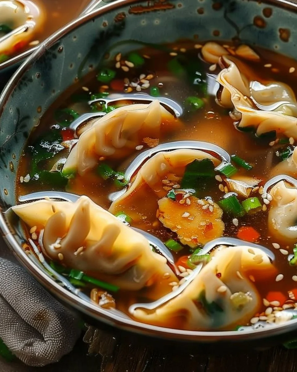 Asian-Inspired Potsticker Soup
