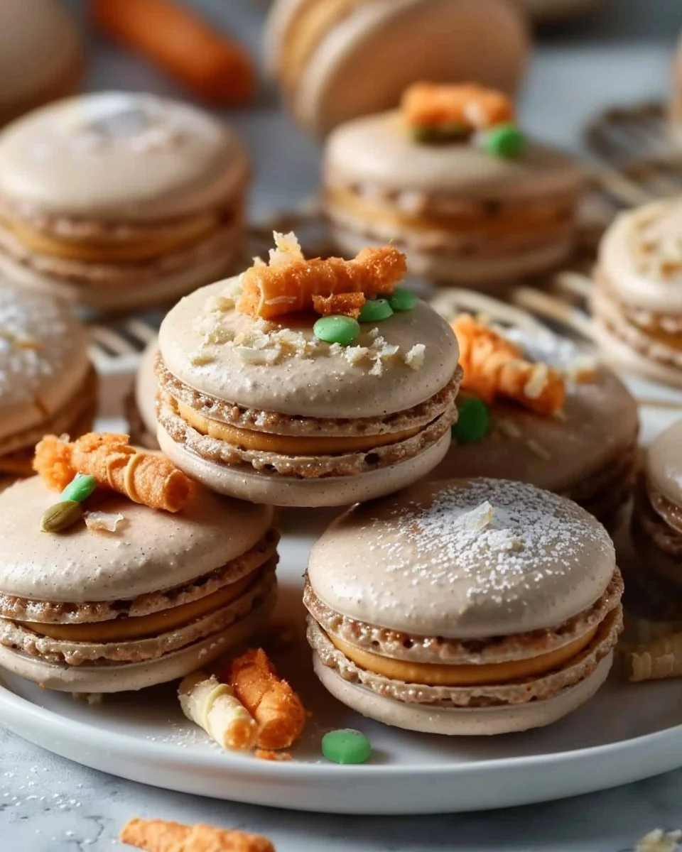 Carrot Cake Macarons Recipe