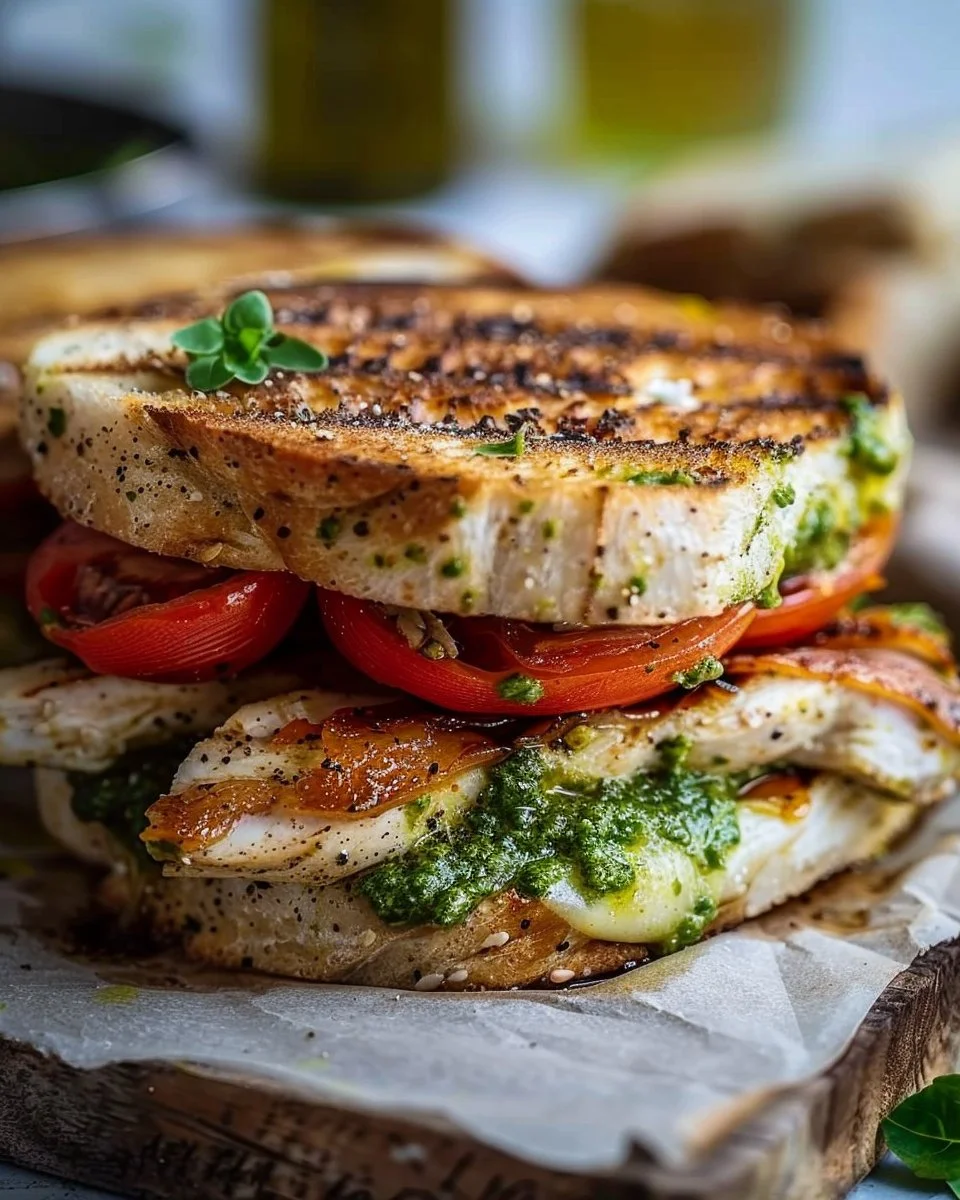 Chicken Pesto Sandwich