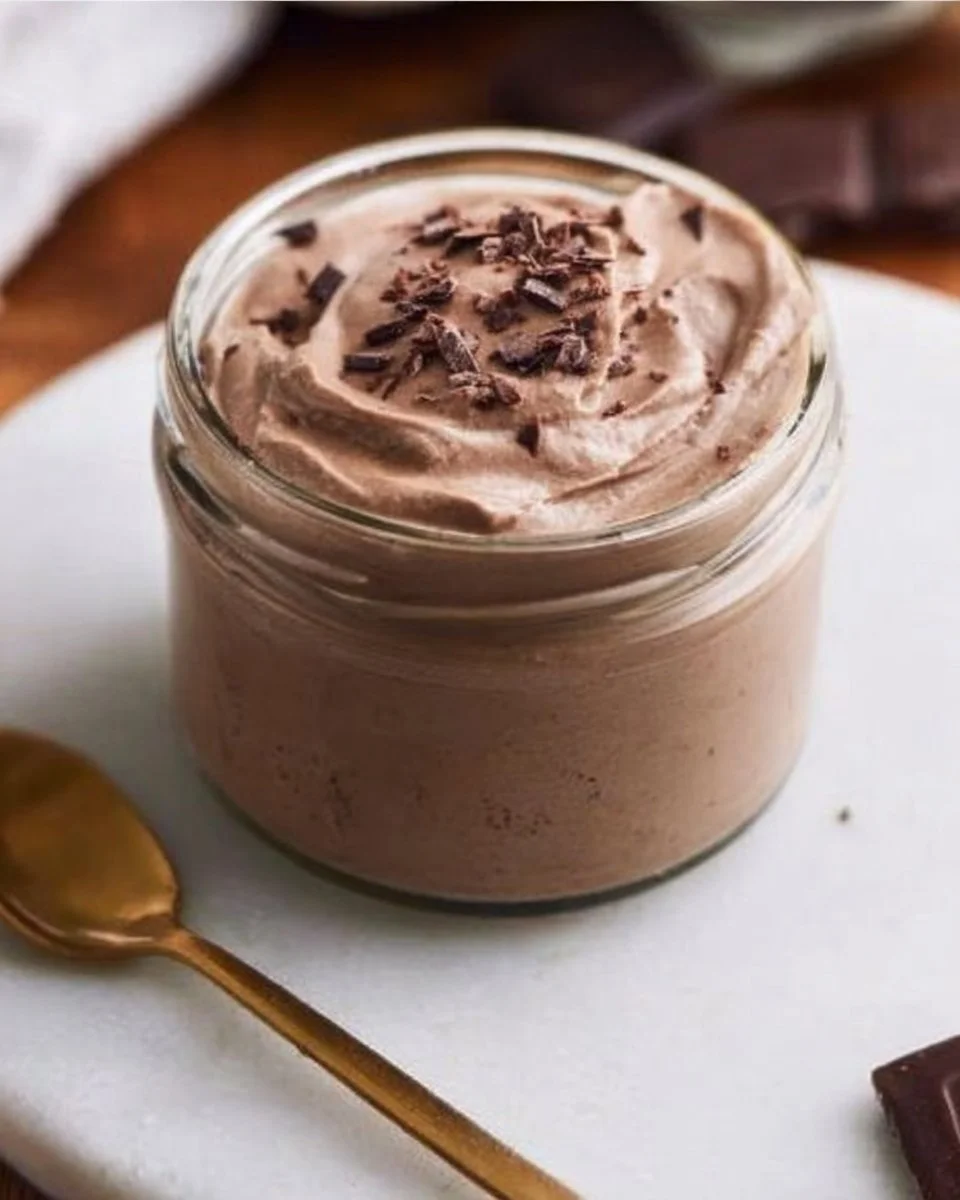 Chocolate Greek Yogurt Mousse