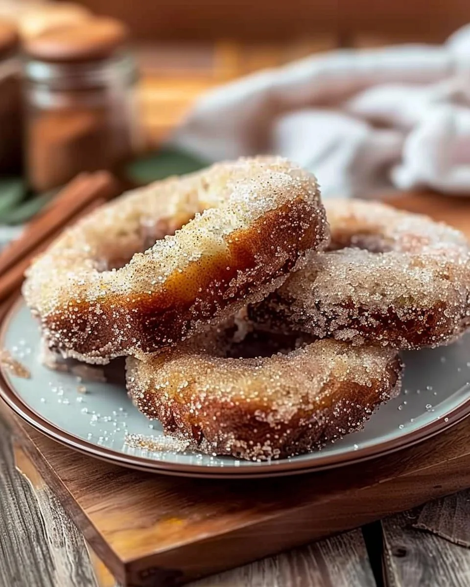 Delicious cinnamon sugar donut bread fresh from the oven