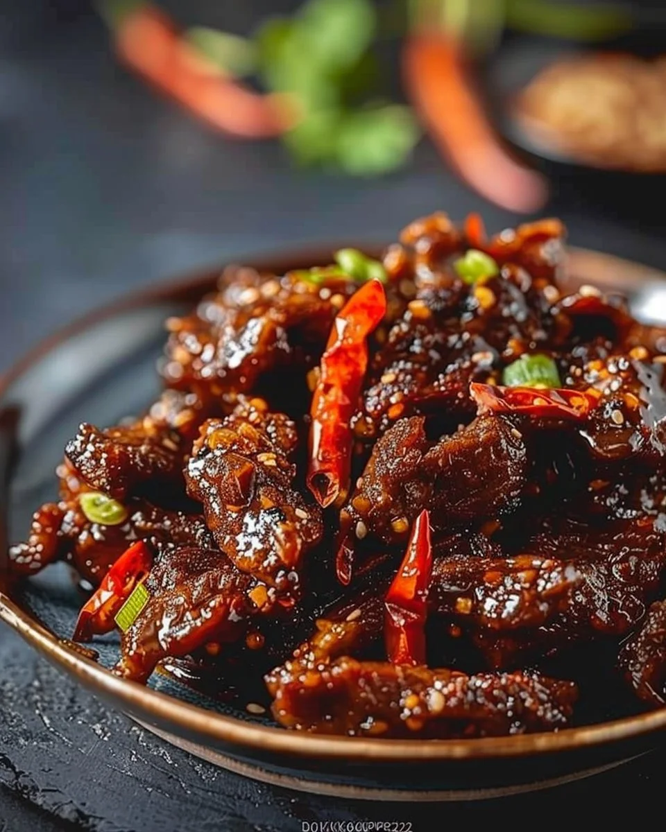 Crispy Chilli Beef