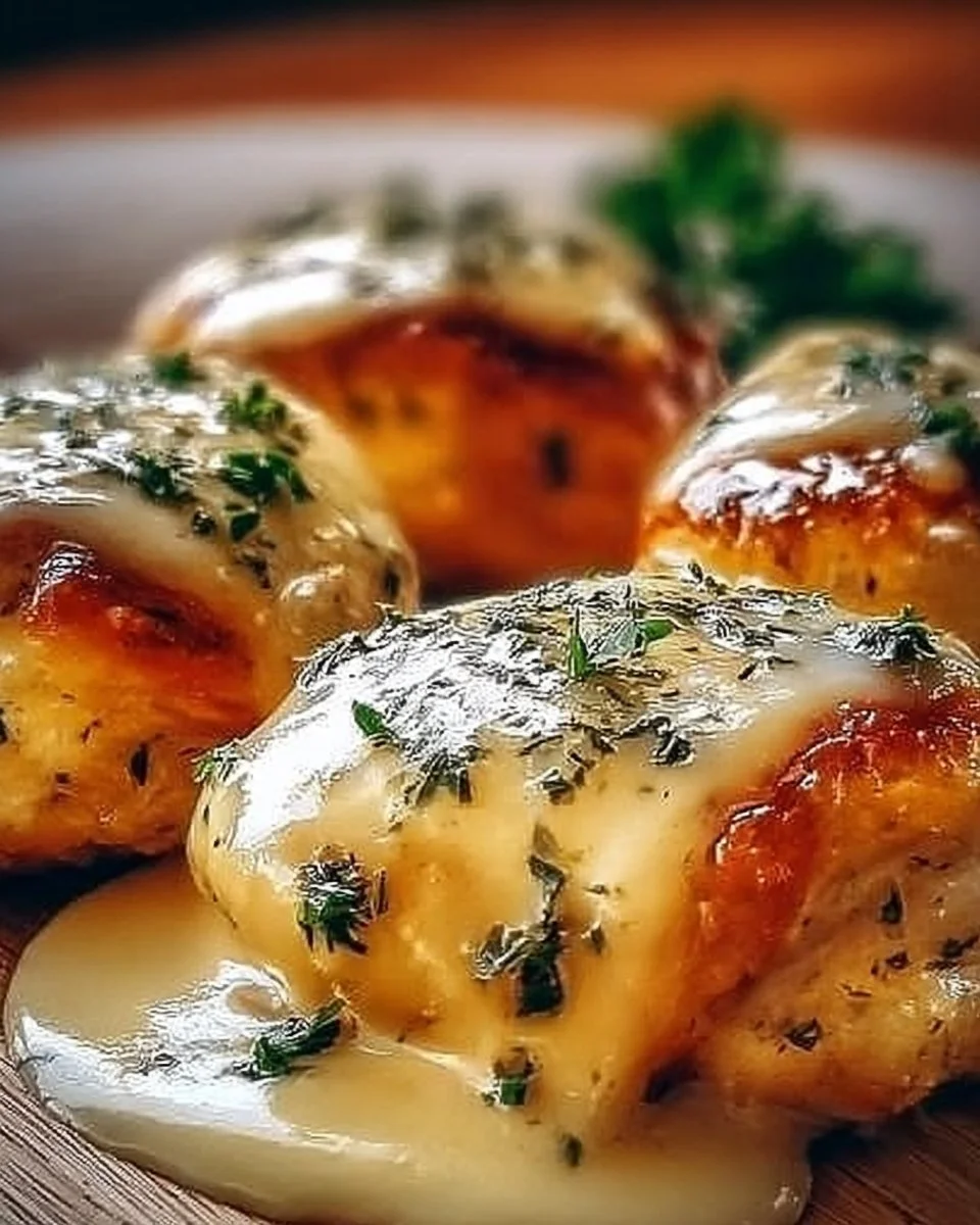 Decadent Chicken Pillows