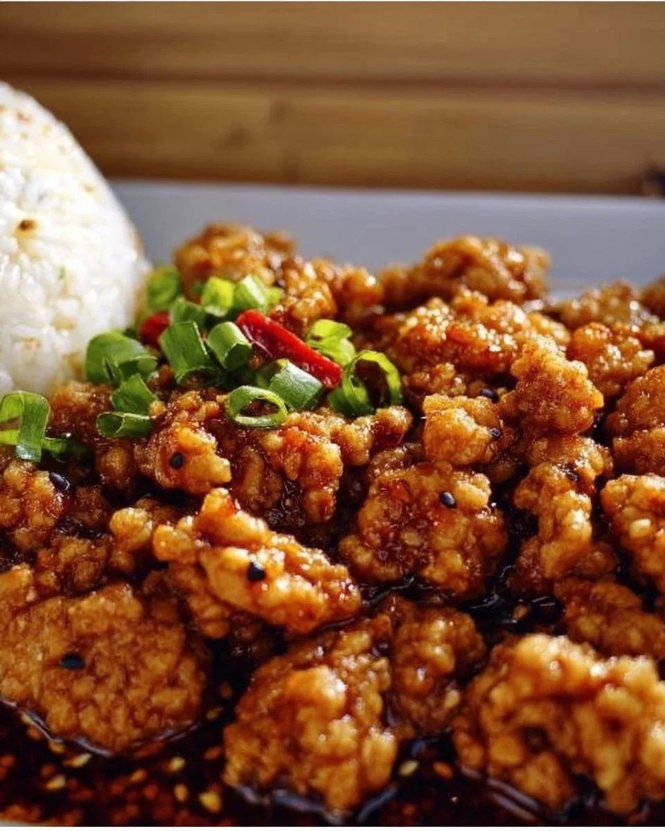 Firecracker Ground Chicken