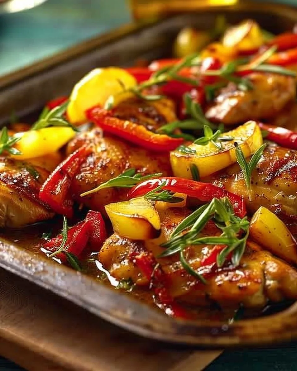 Hawaiian Chicken Sheet Pan