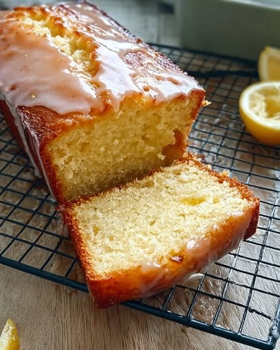 Healthy Greek Yogurt Lemon Loaf Cake