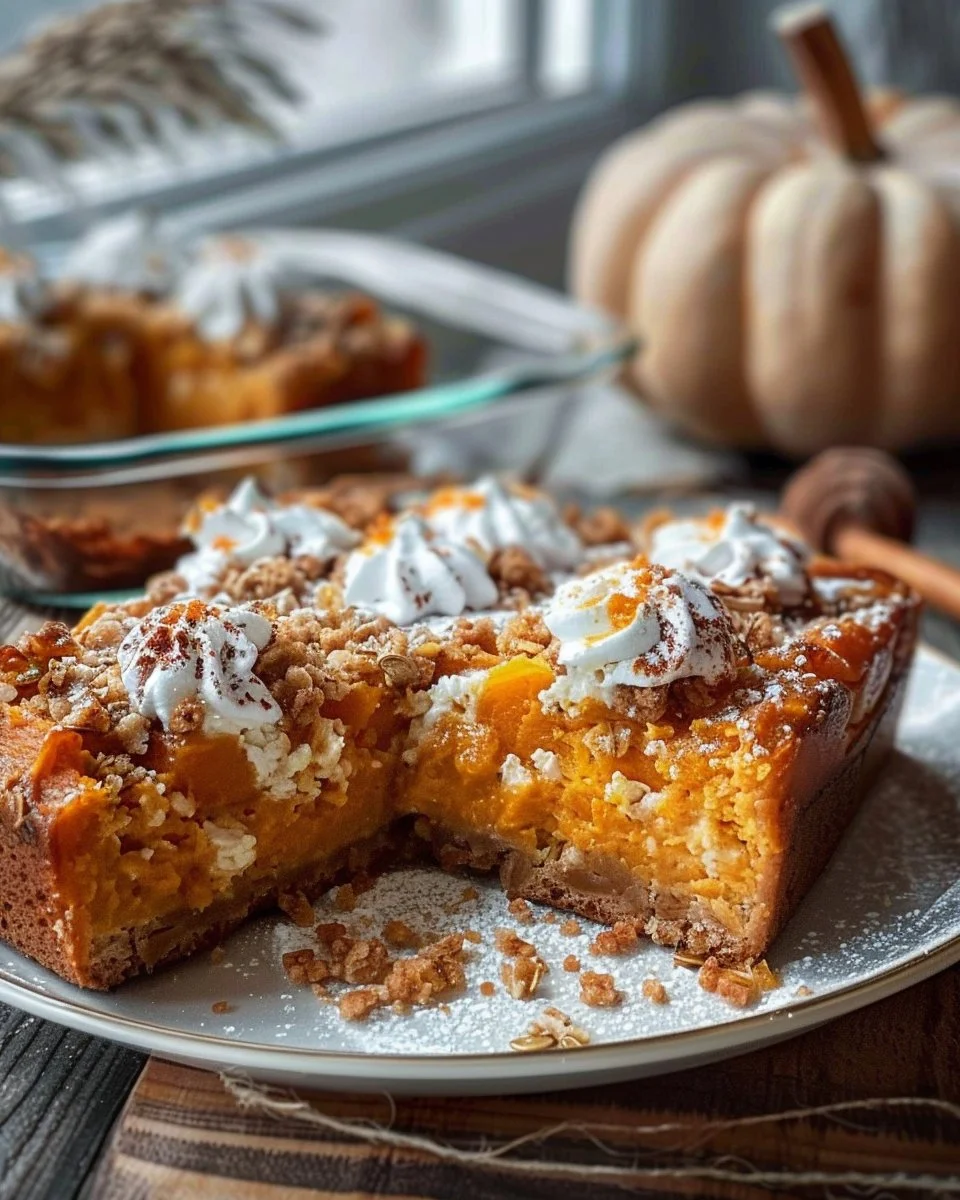 High Protein Cottage Cheese Pumpkin Bake Recipe