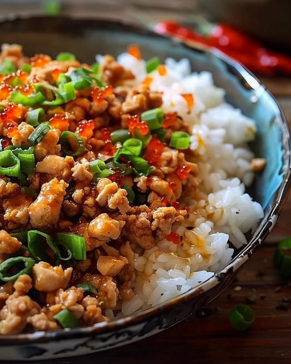 Low Carb Firecracker Ground Chicken