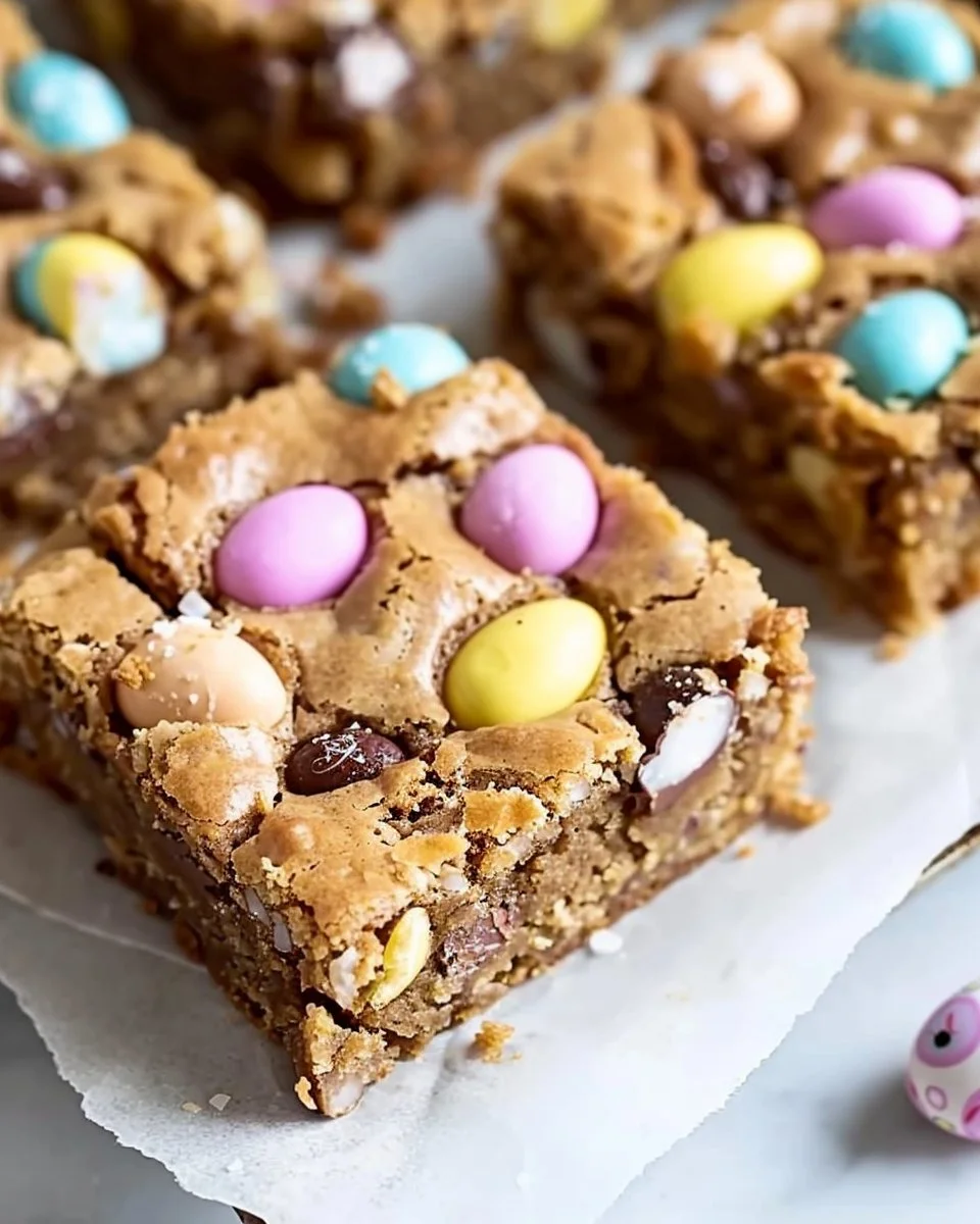 Mini Cadbury Easter Egg Blondies