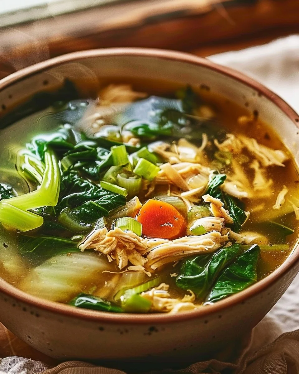 Nourishing Bok Choy Chicken Soup