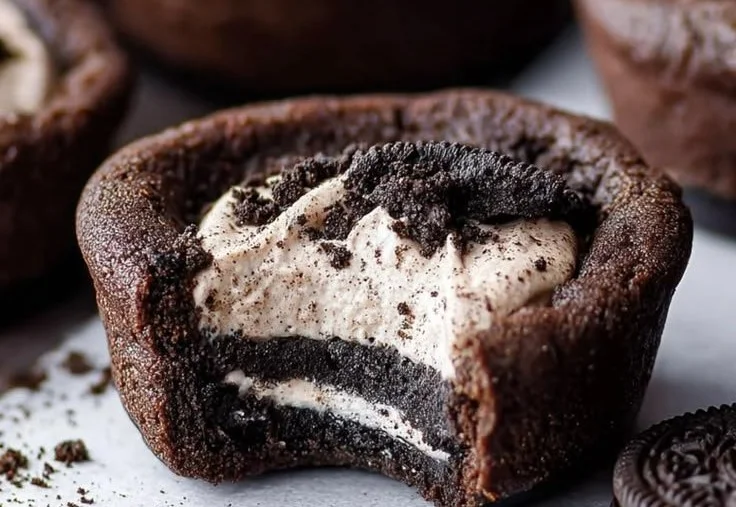 Oreo Cheesecake Cookie Cups
