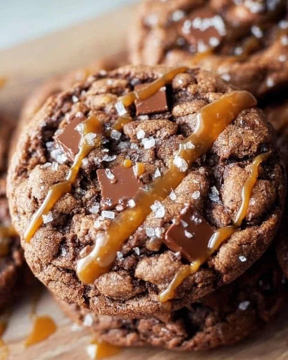 Sea Salt Caramel Cookies