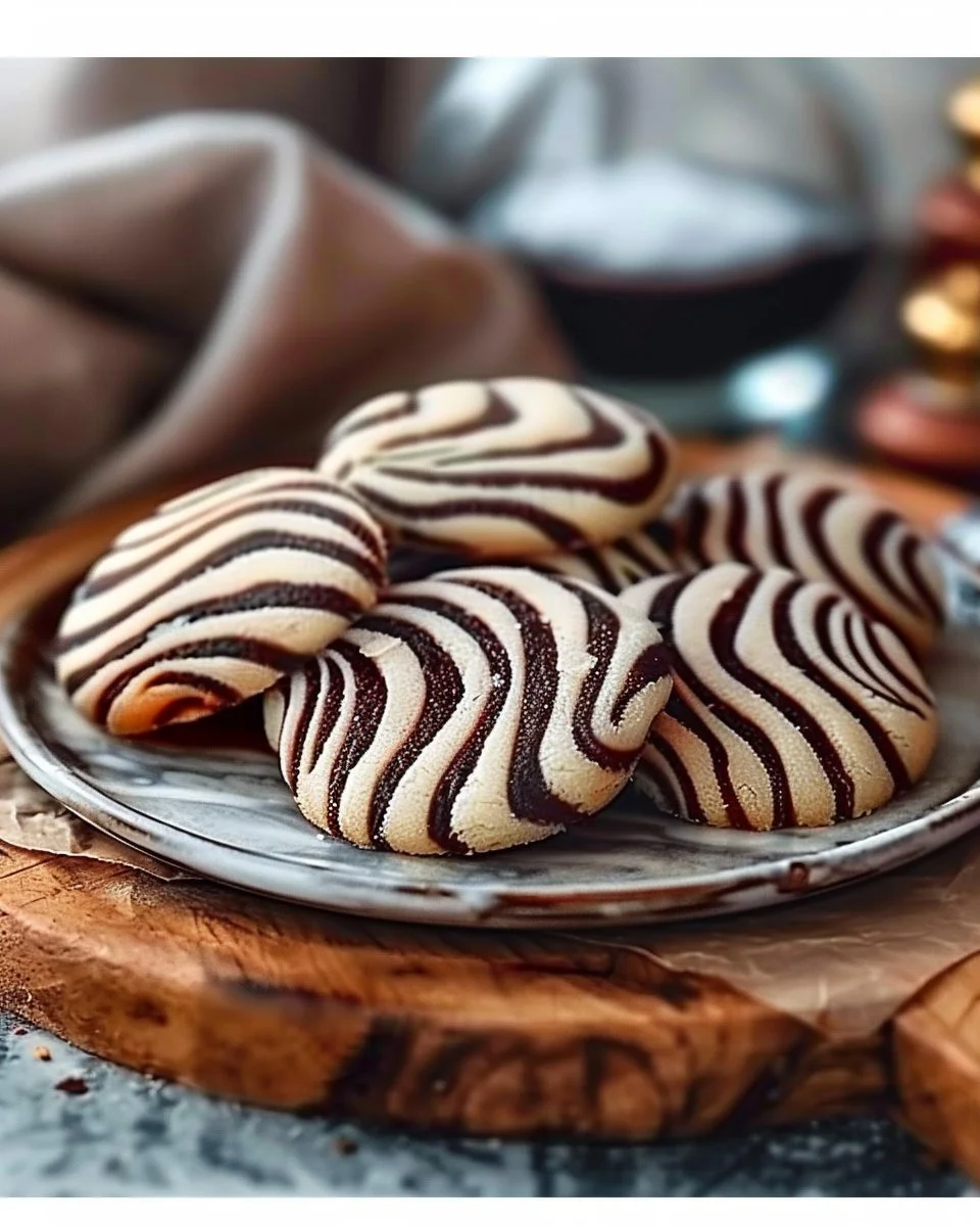 Zebra Cookies